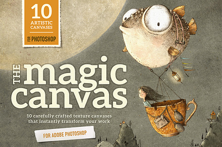 Magic Canvas Photoshop textures
