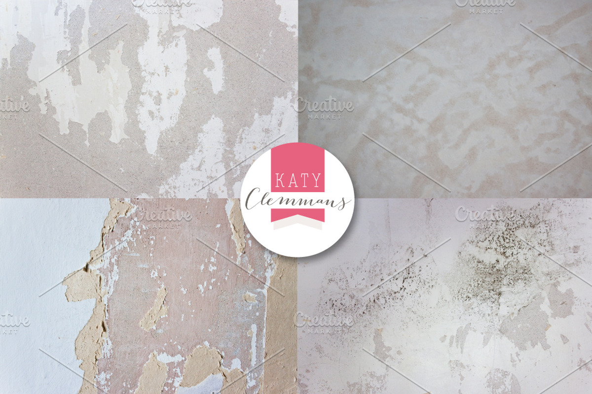 Wall Grunge 14 photographic textures preview 2