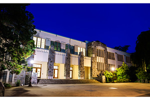 Hennings Building at University of, an Architecture Photo by Leonid Andronov