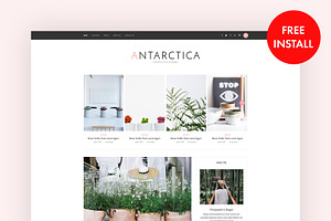 Antarctica - WordPress Blog Theme