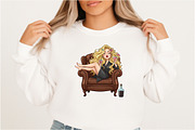 Watercolor Funny Coffee Cup PNG, an Illustration by DreamArtGraphic (Thumbnail 3 of 5)