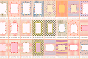 Whimsy Frames and Patterns, a Background Graphic by nadispasibenko (Thumbnail 6 of 9)