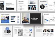 Minimal Presentation Template, a Presentation Template by Slide_Genius1 (Thumbnail 1 of 7)