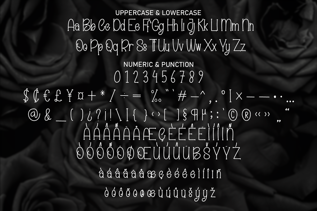 Black Rose | Script Font, a Script Font by Scratchones (Photo 7 of 8)