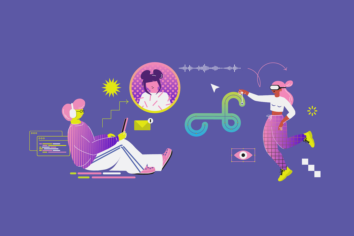 Dream Team Y2K Illustration, an Illustration by Playground (Photo 4 of 4)