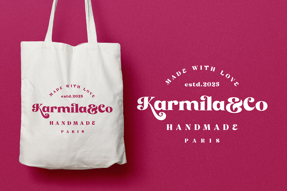 Ramolia Vintage Display Font, a Serif Font by RantautypeStudio (Photo 11 of 17)