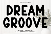 Dream Groove, a Script Font by InermediaSTUDIO (Thumbnail 1 of 7)