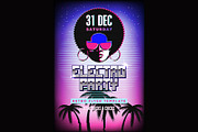 80s Retro Neon gradient background., a Decorative Illustration by Di Bronzino (Thumbnail 6 of 6)