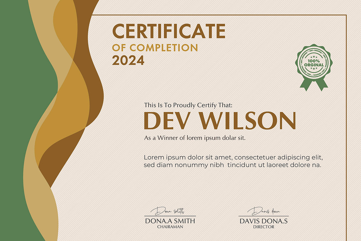 Professional Certificate Designs, a Stationery Template by MRI STUDIO (Photo 6 of 11)
