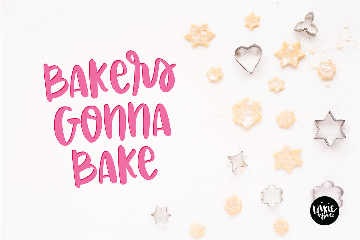 BERRY PASTRY Handwritten Script Font preview 6