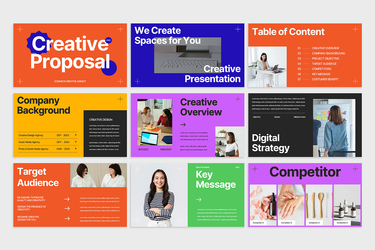 DOMINICX - Creative Proposal PPT, a Presentation Template by rgbryand (Photo 2 of 7)