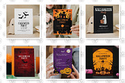Halloween Party Invitation Card Pack, an Invitation Template by DesignGenix (Thumbnail 3 of 3)