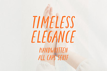 Timeless Elegance quirky serif