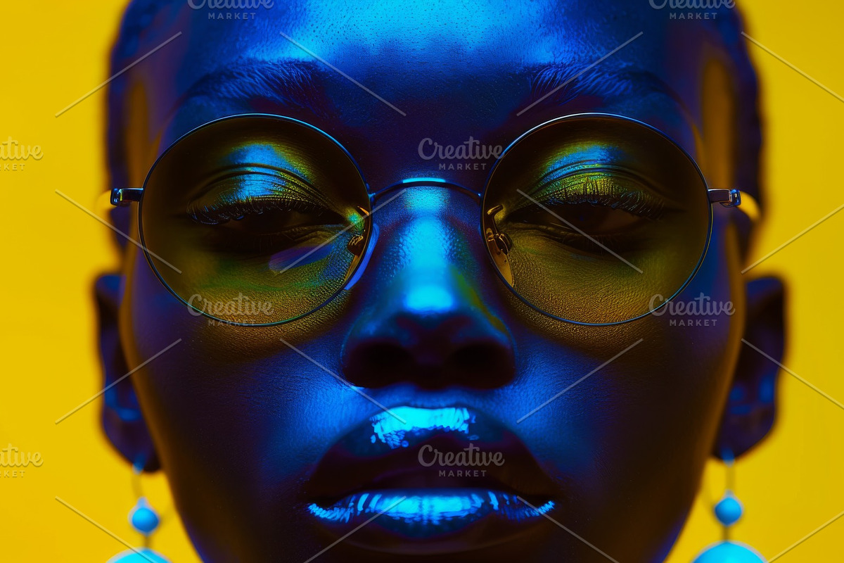 109 Fashion models in sunglasses, a Beauty & Fashion Photo by Handmadefont (Photo 88 of 113)