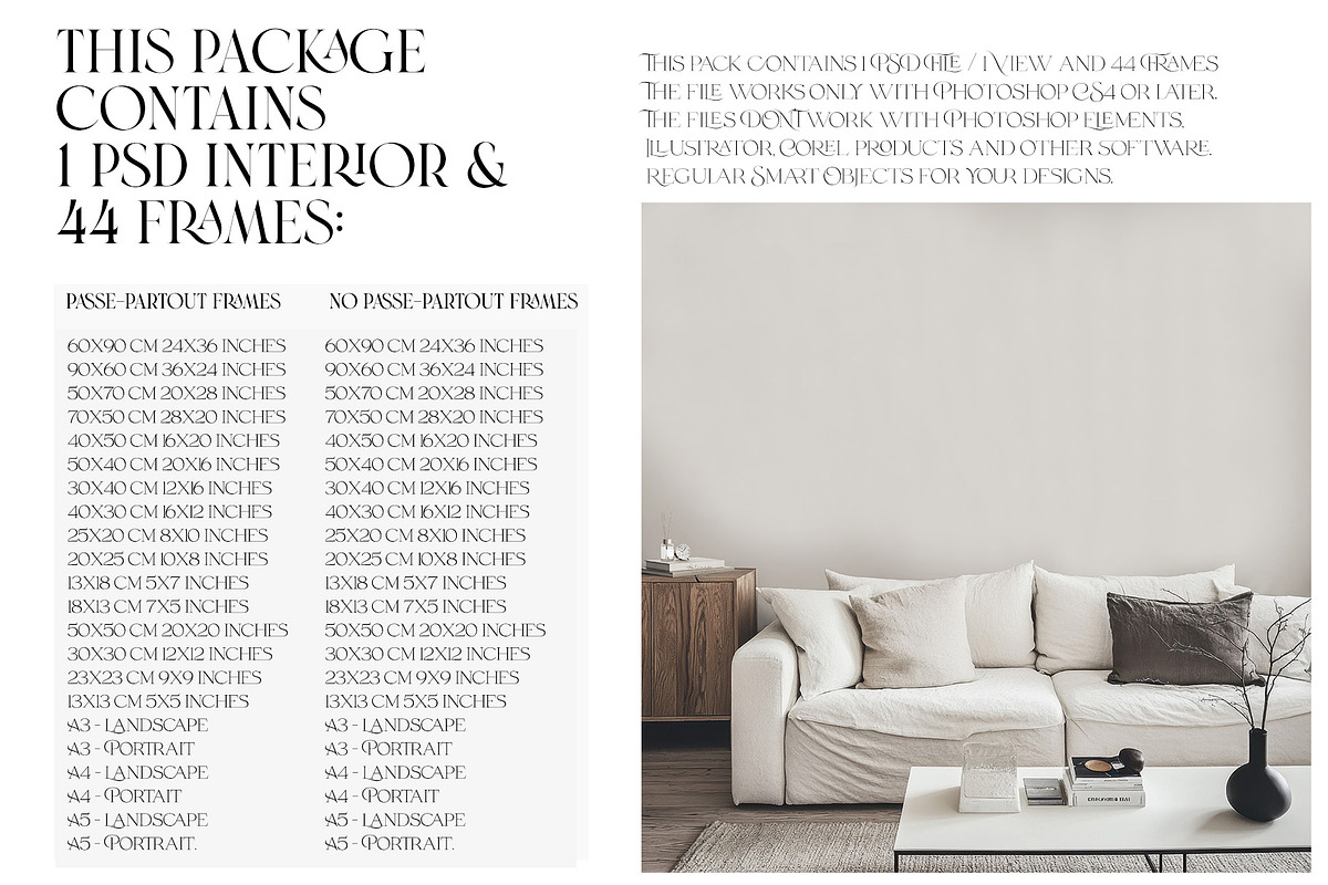 44 Frames and Wallpaper Mockup, a Product Mockup by mock-ups (Photo 2 of 9)