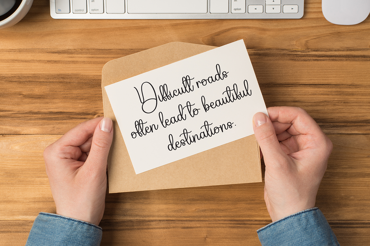 Valentine Calligraph | Script Font, a Handwritten Font by Scratchones (Photo 5 of 9)