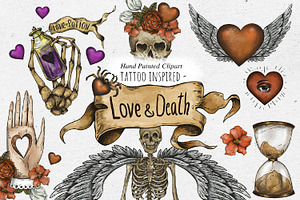 Love And Death Tattoo Symbols