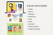 Colorful Wix Studio Website Template, a Wix Template by AdvertFox (Thumbnail 3 of 10)