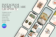 Ibiza social media graphics, a Templates & Theme by Oh, Paloma (Thumbnail 3 of 5)