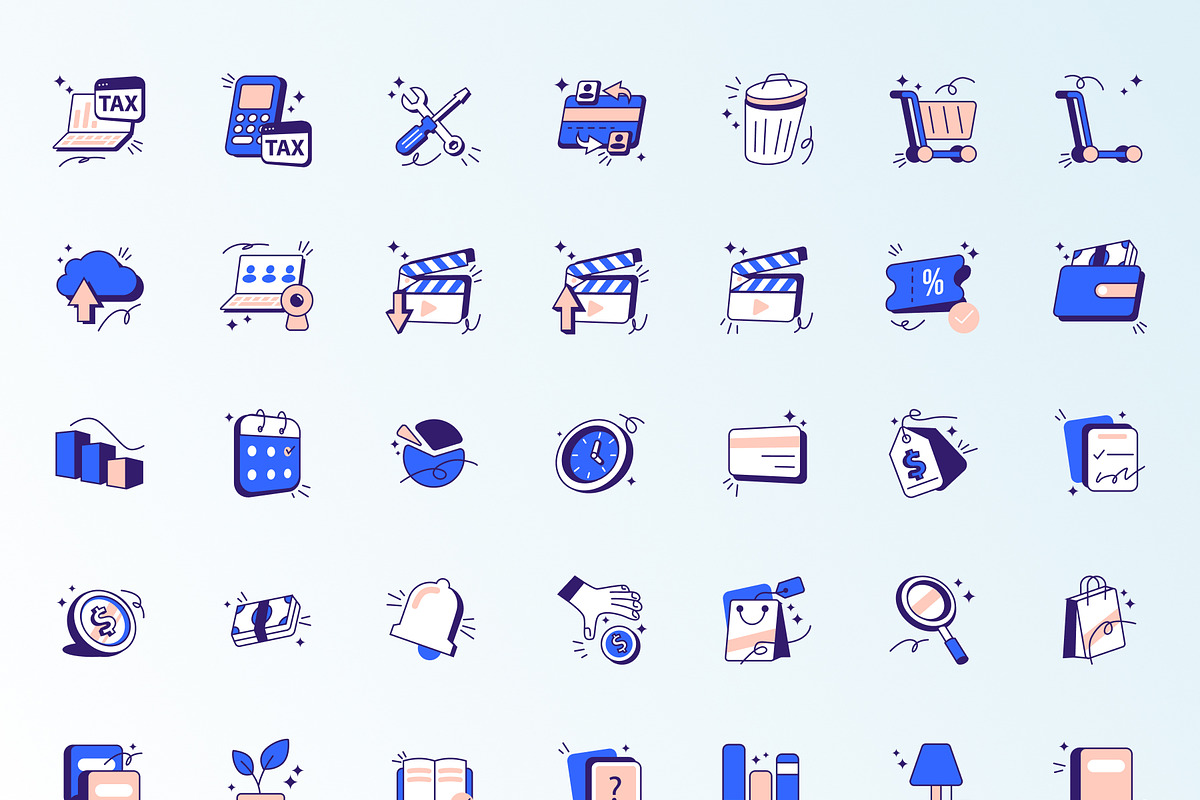 LETRAS - Illustration Icon Pack, a Solid Icon by BROCZ Store (Photo 6 of 8)