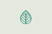 Icon Leaf Nature Logo Green Fresh, a Branding & Logo Template by Signatoro (Thumbnail 1 of 2)