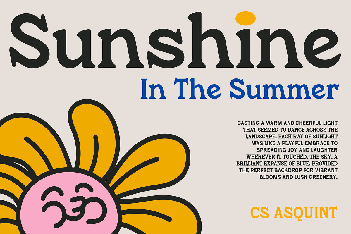 CS Asquint – Serif Font, a Serif Font by Craft Supply Co. (Photo 2 of 8)