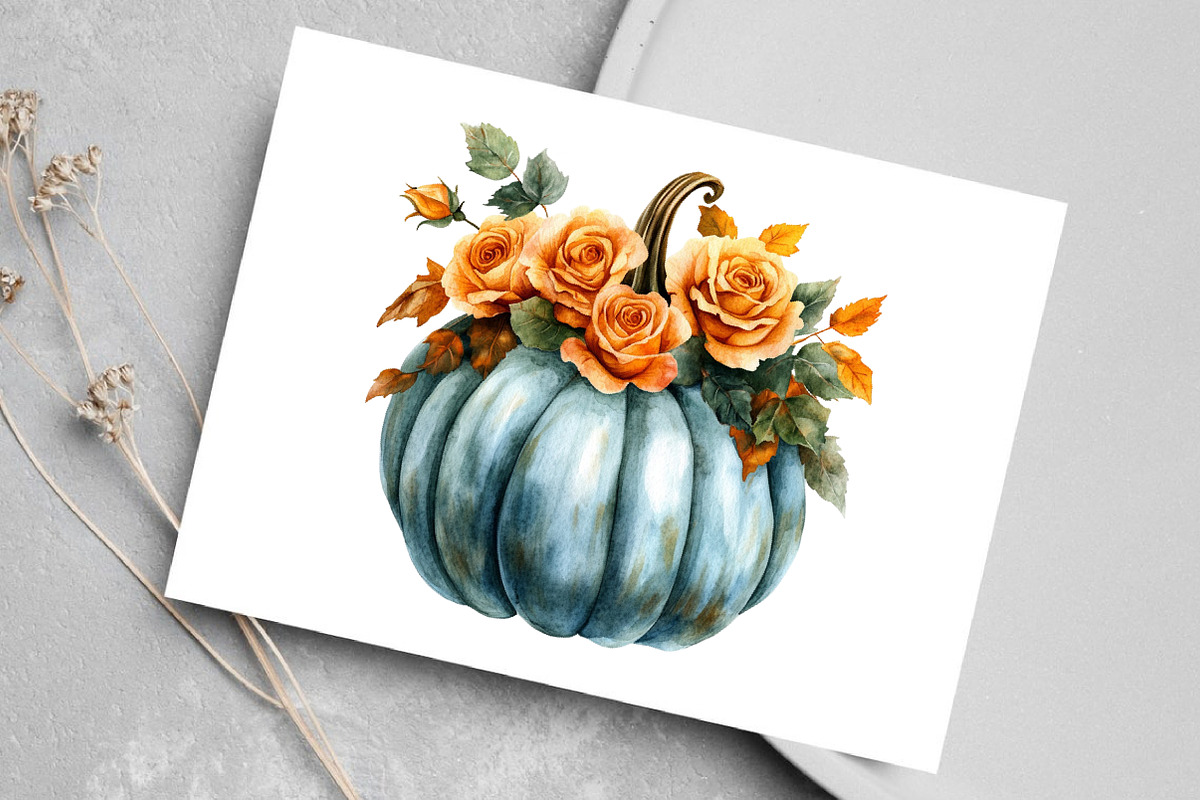Romantic Halloween Clipart, an Illustration by Canvas Craft (Photo 5 of 7)