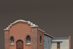 Church Old Building Low Poly