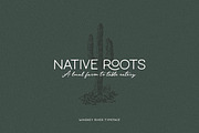 Whiskey River Monoline Typeface, a Font by Callie Rian & Co. (Thumbnail 11 of 12)