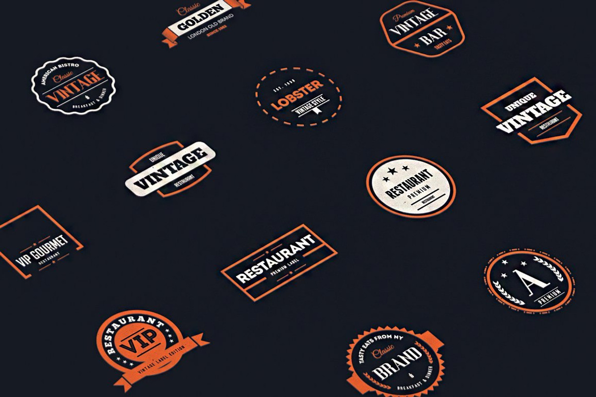 Vintage Logos Labels & Badges, a Branding & Logo Template by Design District (Photo 37 of 76)
