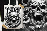 Swagger Answer Graffiti Y2k Display, a Blackletter Font by dansdesign (Thumbnail 7 of 7)