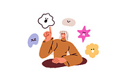 Emotional intelligence concepts set, a Person Illustration by Good Studio (Thumbnail 4 of 8)