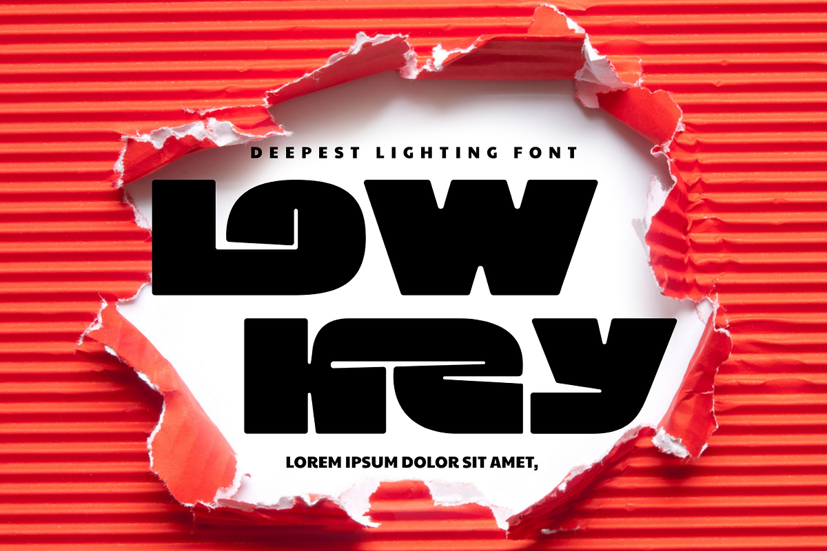 Deepest Lighting Font, a Sans Serif Font by 177Studio (Photo 6 of 8)