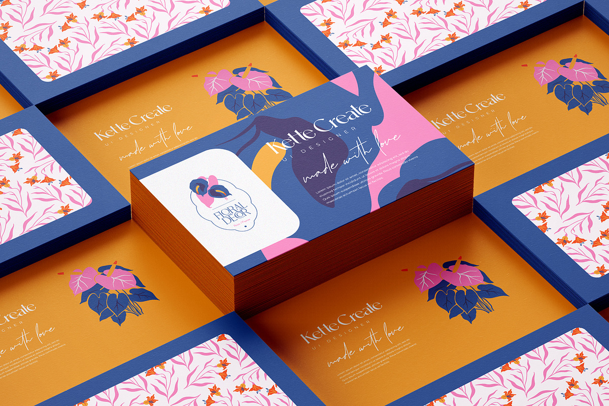Trendy Flora Logo Kit, a Branding & Logo Template by KetteCreate (Photo 12 of 18)