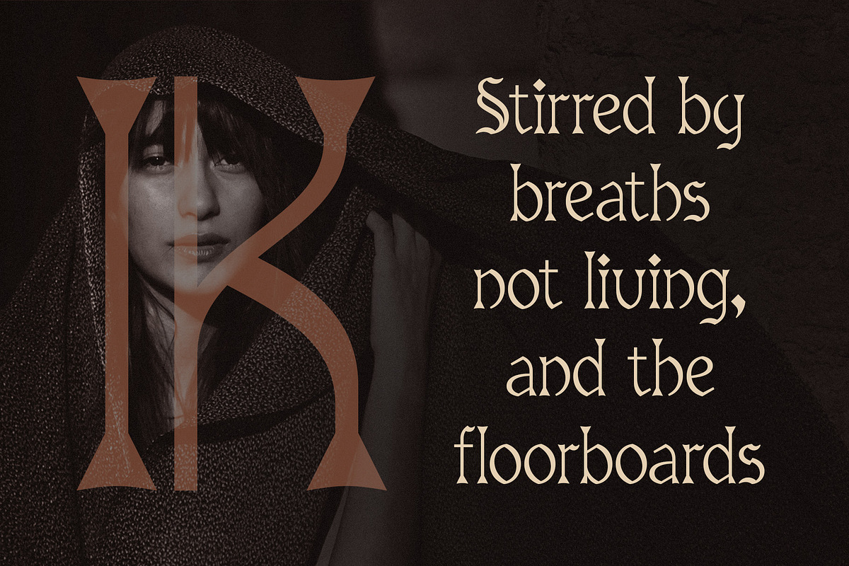CS Aymeric – Gothic Font, a Blackletter Font by Craft Supply Co. (Photo 5 of 8)