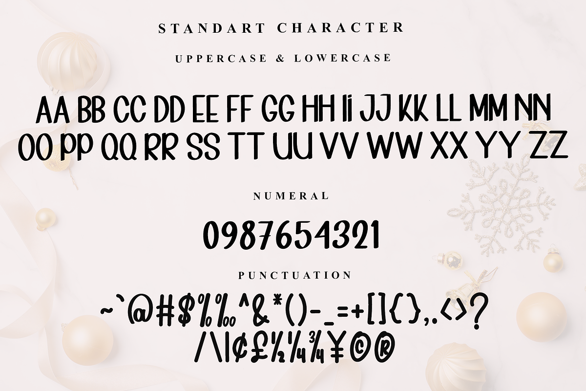 Christmas, a Sans Serif Font by InermediaSTUDIO (Photo 2 of 7)