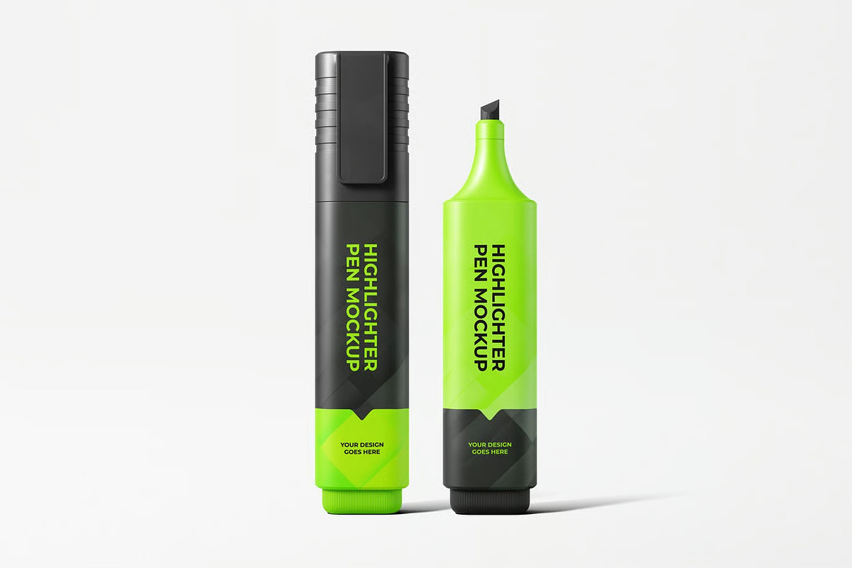 Marker Pen Mockup, a Pens & Pencil Mockup by zpackcreative (Photo 2 of 5)