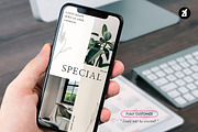 Vintage floral social media template, a Social Media Template by Chanut is industries (Thumbnail 11 of 11)