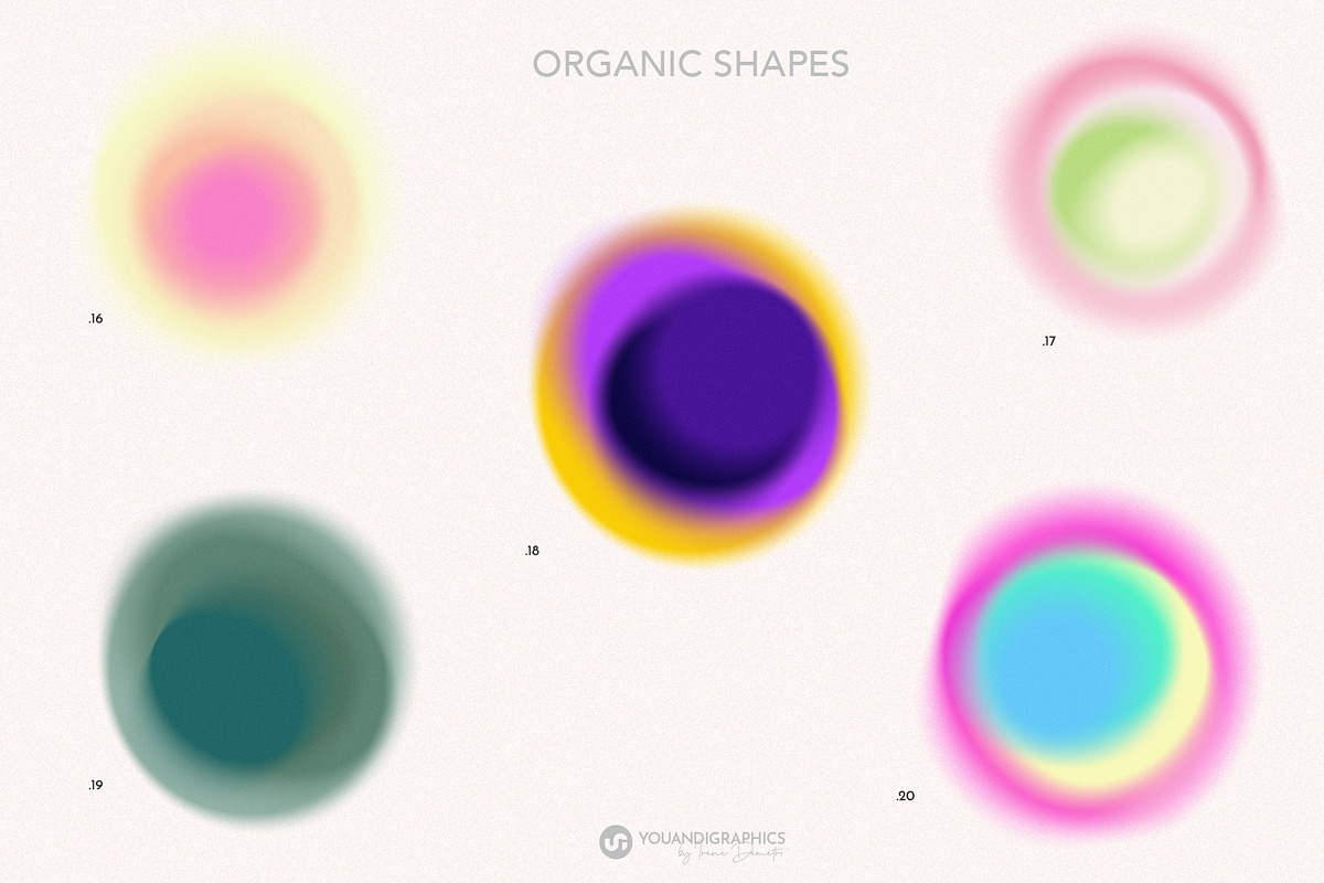 Gradient Orbits - Abstract Elements, a Background Graphic by Youandigraphics (Photo 13 of 13)