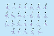 26 Letter British Sign Language, an Illustration by pkahraman (Thumbnail 2 of 3)