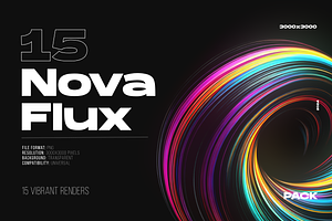 Nova Flux | 15pc. Render Pack