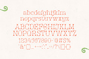 Fernaria - Art Nouveau Typeface, a Serif Font by HipFonts (Thumbnail 6 of 9)