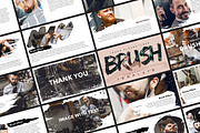 Brush Style Presentation, a Presentation Template by Fitra Noor (Thumbnail 1 of 4)