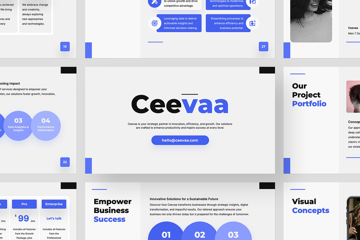Ceevaa PowerPoint Template