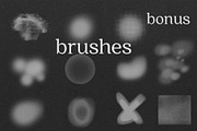 Retro Gradient Colors PS +Free Brush, a Gradient Add-On by Alexiva (Thumbnail 4 of 9)