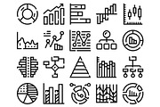 Business data analysis graphing, an Object Graphic by pikepicture (Thumbnail 2 of 3)