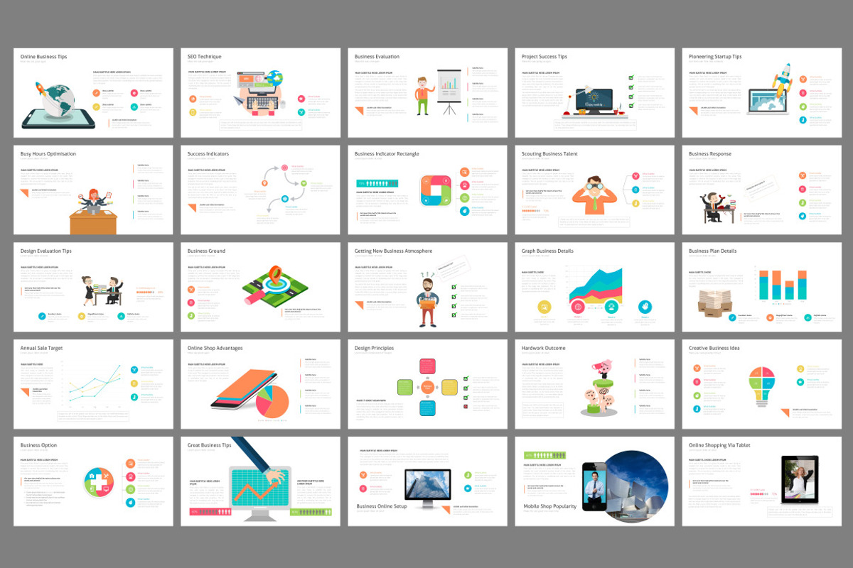 Pitch Business Presentation, a Presentation Template by GreenDesign (Photo 2 of 4)