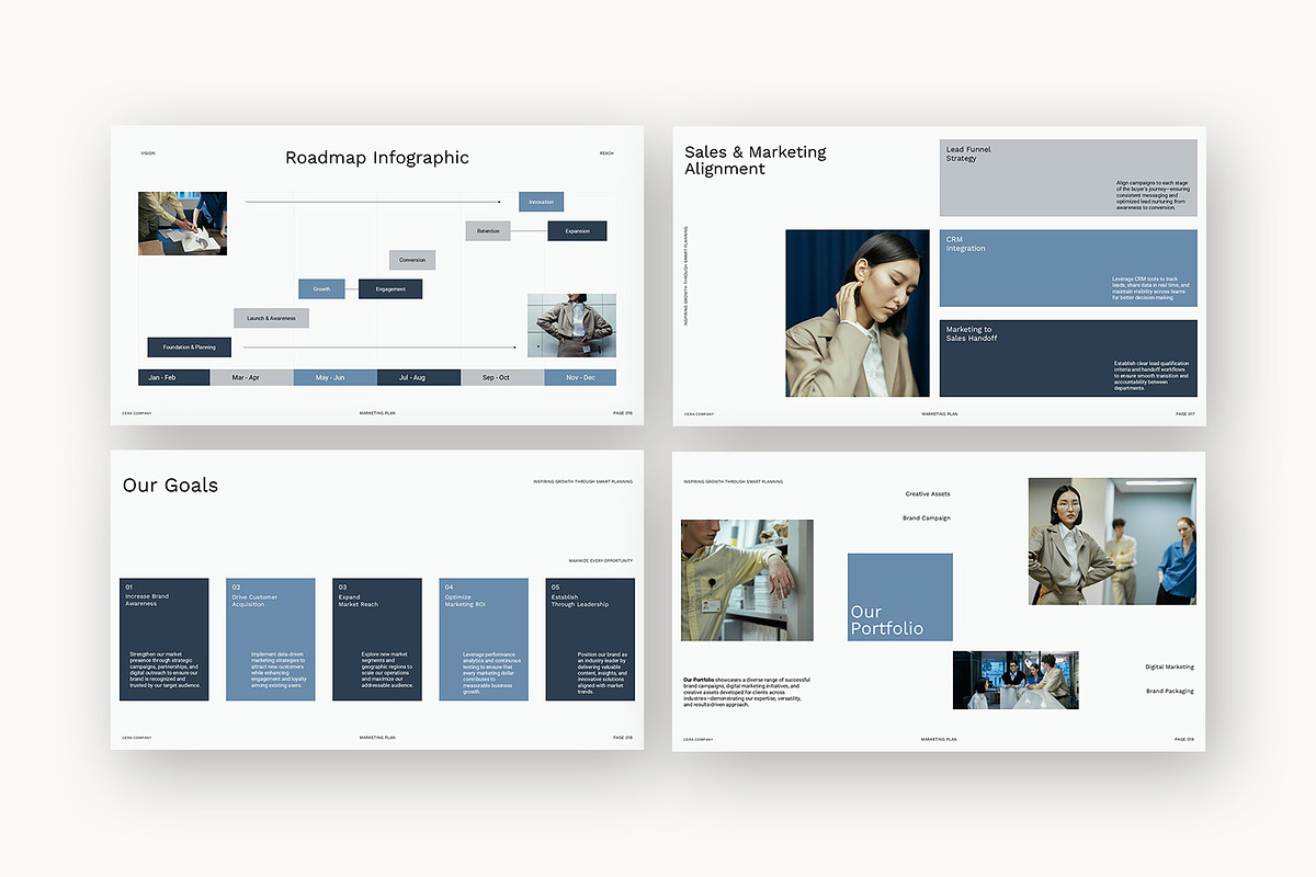 Cera : Marketing Plan Powerpoint, a Presentation Template by Punkl Camp (Photo 5 of 16)