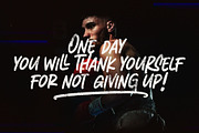 Trashbone, a Script Font by Arterfak Project (Thumbnail 2 of 10)