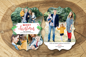 Christmas Card Template 034